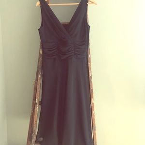 Black cocktail dress